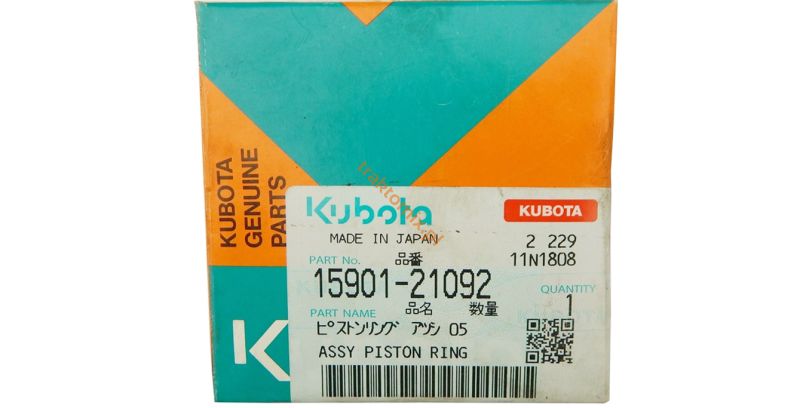 Pierścienie Kubota Aste A15 średnica 72mm