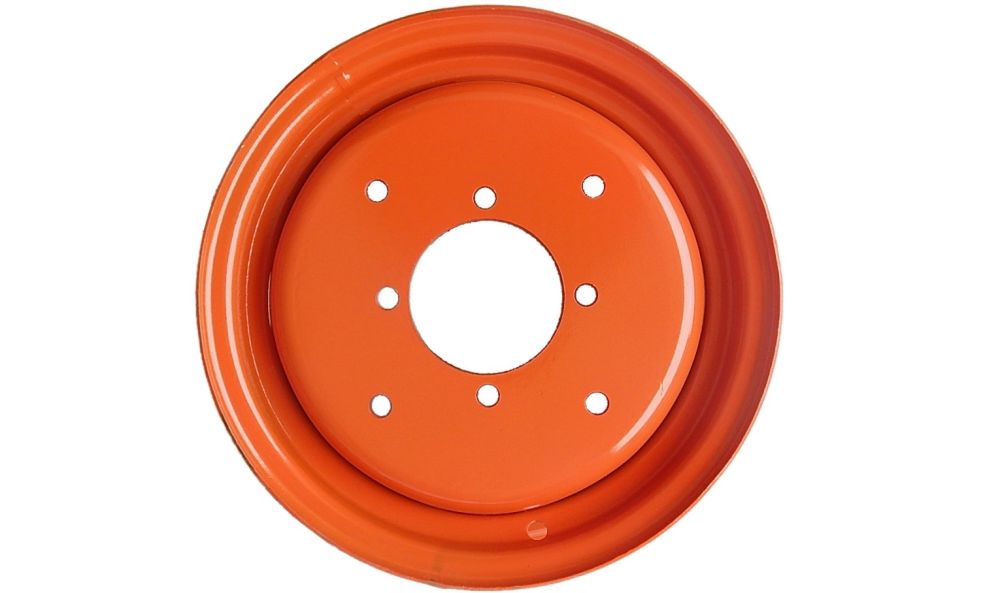 felga 12" 4 otwory, pomarańczowa