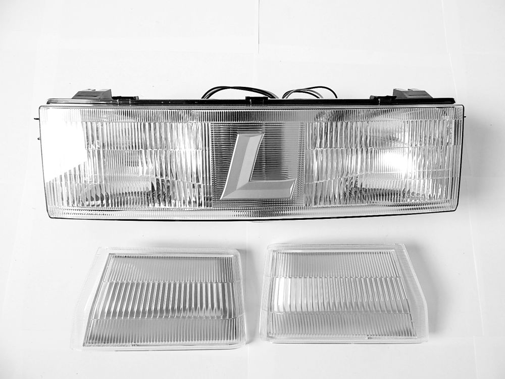 Lampa kompletna z boczkami H3400-30002