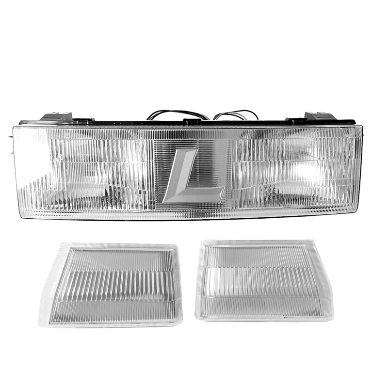 Lampa kompletna z boczkami H3400-30002